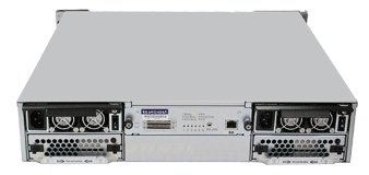 Infortrend A08U / A08F Bild von hinten
