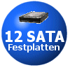 12 Festplatten beim 1830s