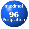 maximal 96 Festplatten pro Grundsystem