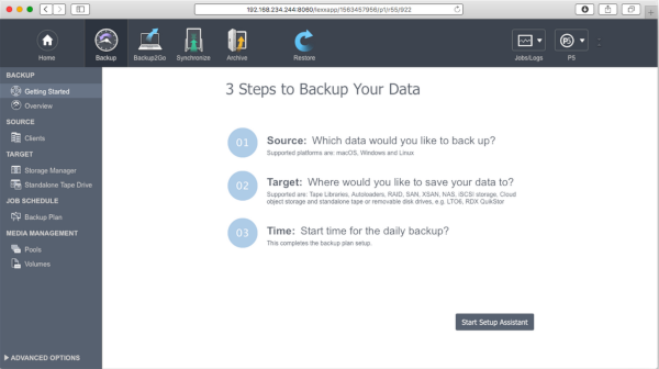 Archiware P5 Backup