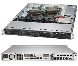 Open-E DSS v7 Server, 1HE, 4xSATA