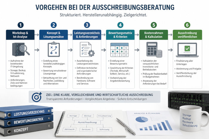 Ausschreibungsberatung Vorgehen