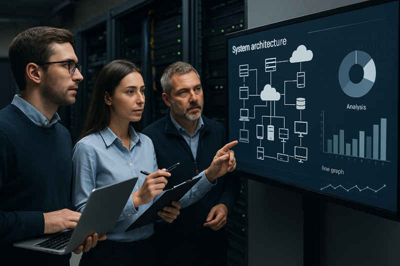 Beratung Analyse bei der Stor IT Back