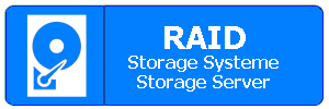 RAID Systeme, Storage Server mit FC, SAS Host und SAS oder SATA Festplatten