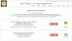 Angebot Backup Software