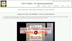 Apache und SSL im Unternehmen