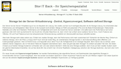 Server Virtualisierung Storage