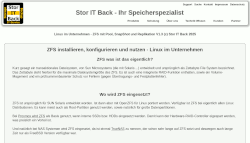 ZFS auf Linux im Unternehmen