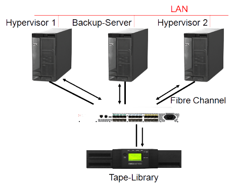 Backup LANfree