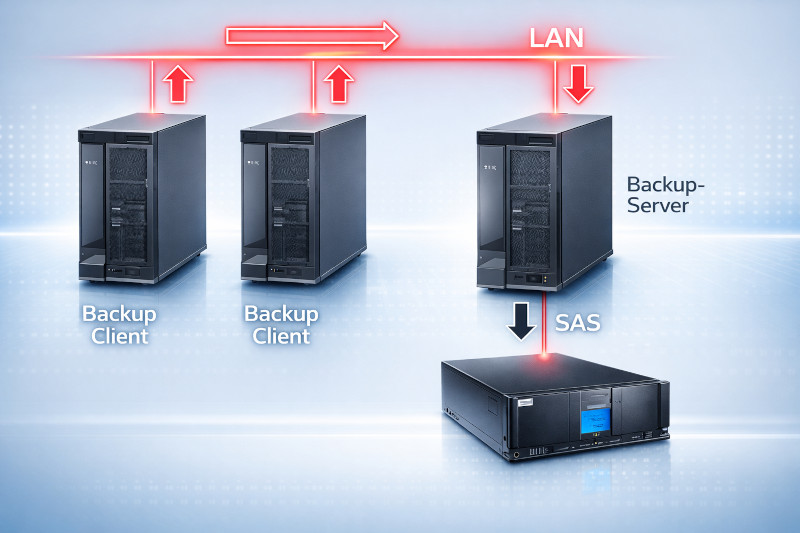 Backup Datensicherung über das LAN