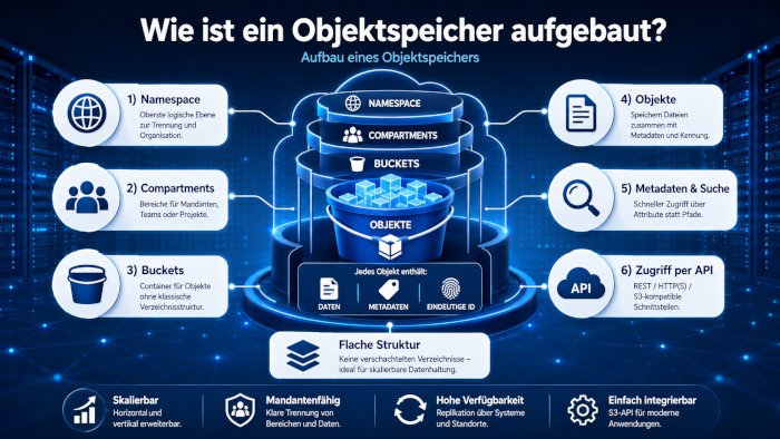 Aufbau von Objektspeichern