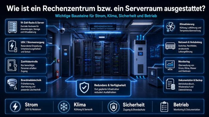 Aufbau eines Rechenzentrum