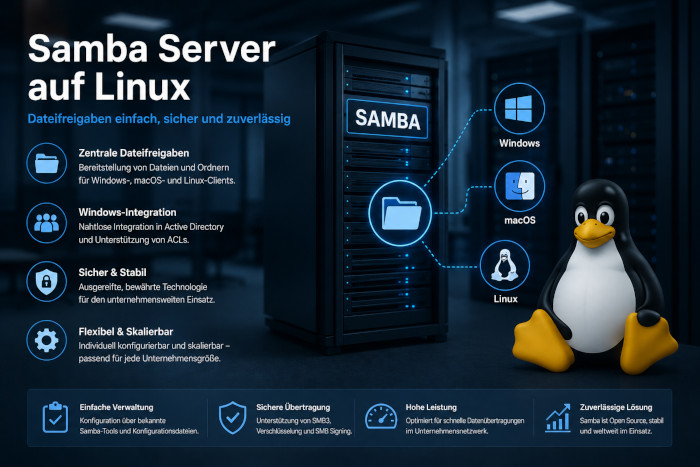 Samba als SMB Fileserver im Unternehmen