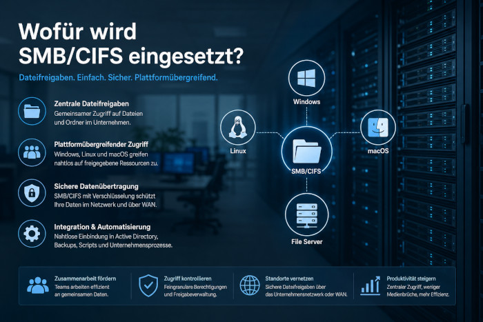 SMB / CIFS Einsatz im Unternehmen