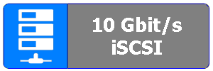 10 Gbit/s Ethernet iSCSI Host