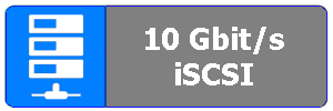 10 Gbit/s iSCSI Host