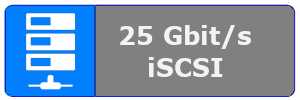 25 Gbit/s iSCSI Host