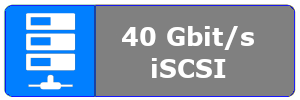 40 Gbit/s iSCSI Host