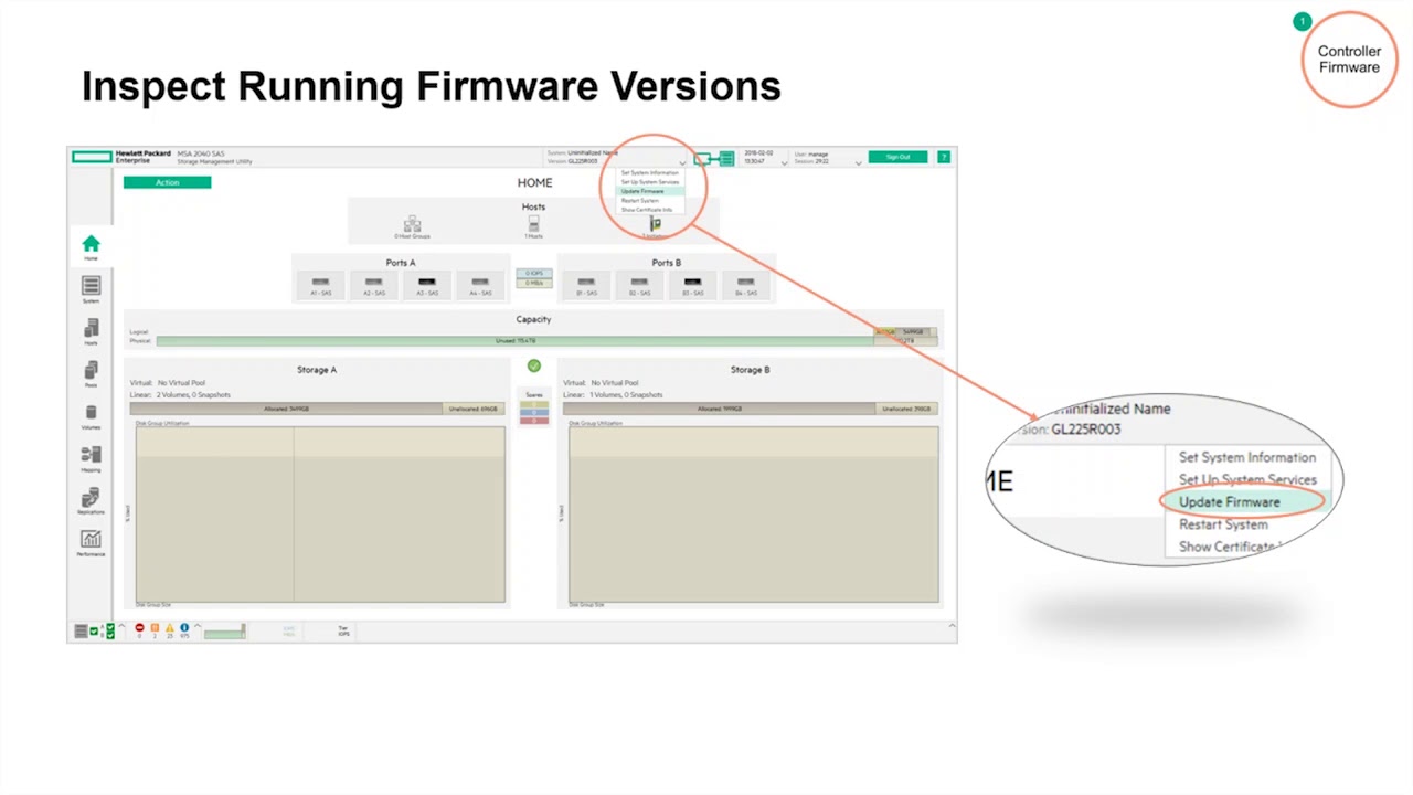 HPE MSA Firmware