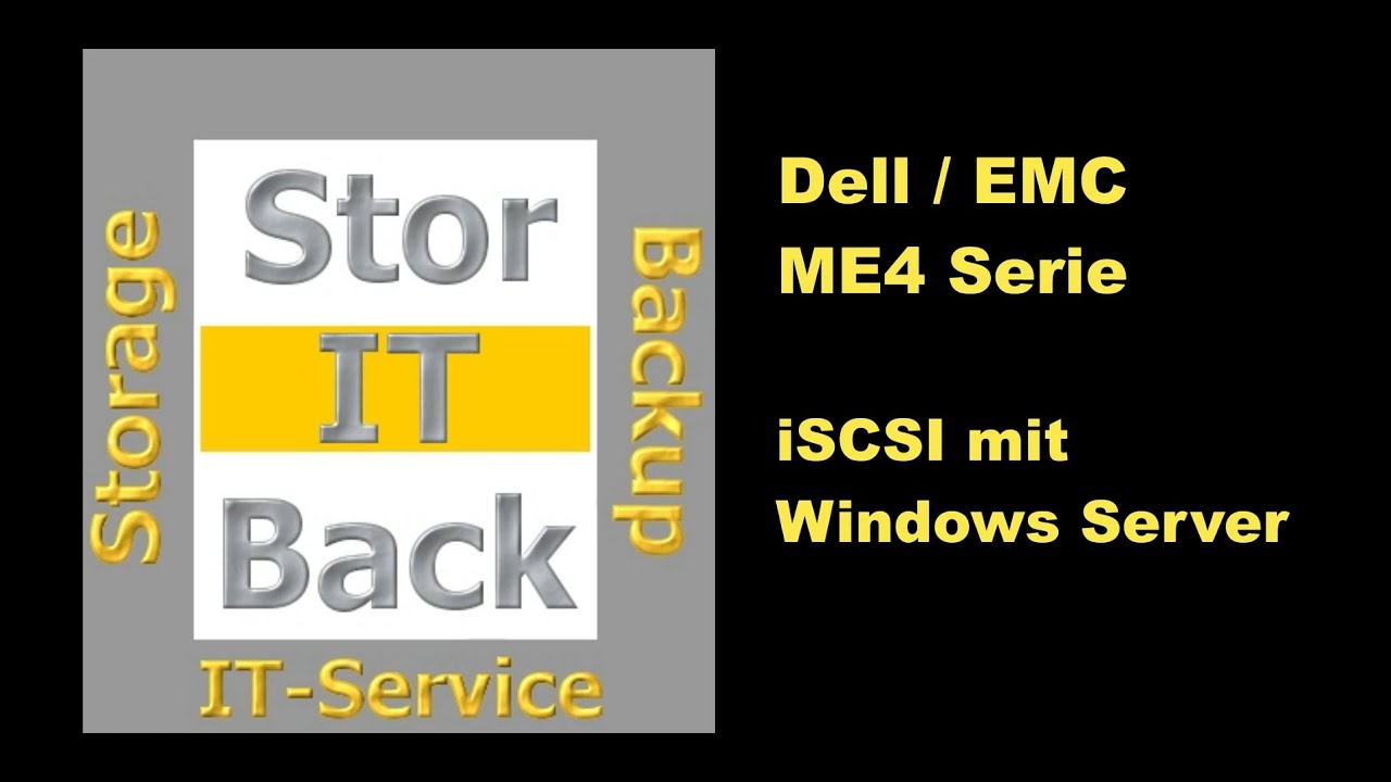 Dell EMC ME4 Serie mit iSCSI an Windows Server