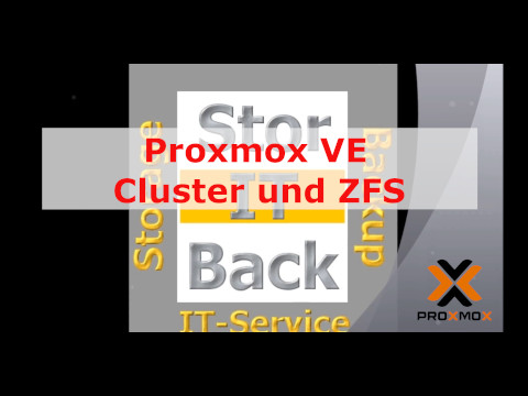 Proxmox VE - Cluster mit ZFS