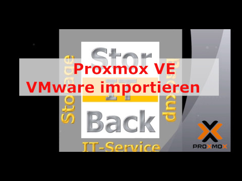 Proxmox import VMware VM
