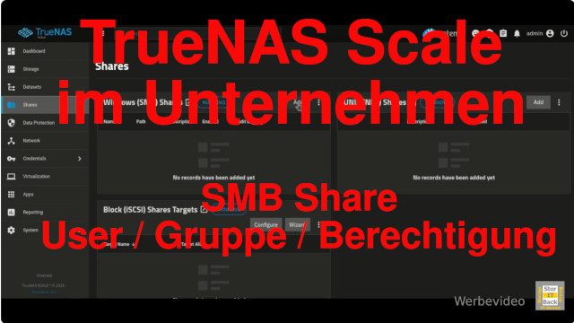 True NAS - SMB Share Teil 2