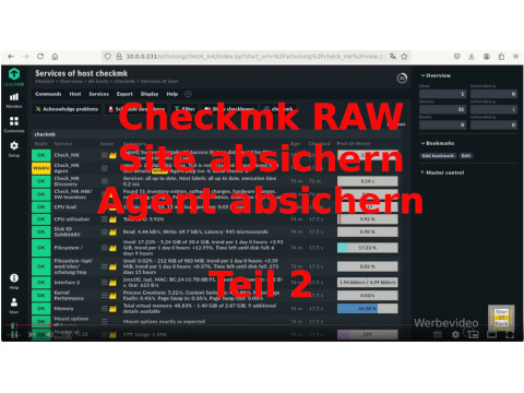 Checkmk absichern, Agent absichern