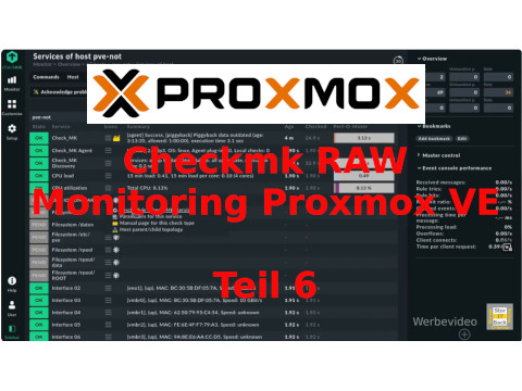 Checkmk Monitoring Proxmox VE Server
