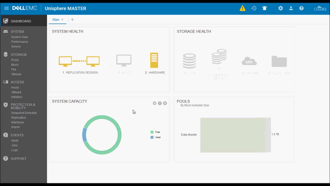 Dell EMC Unity Fehlersuche in der synchronen Replikation